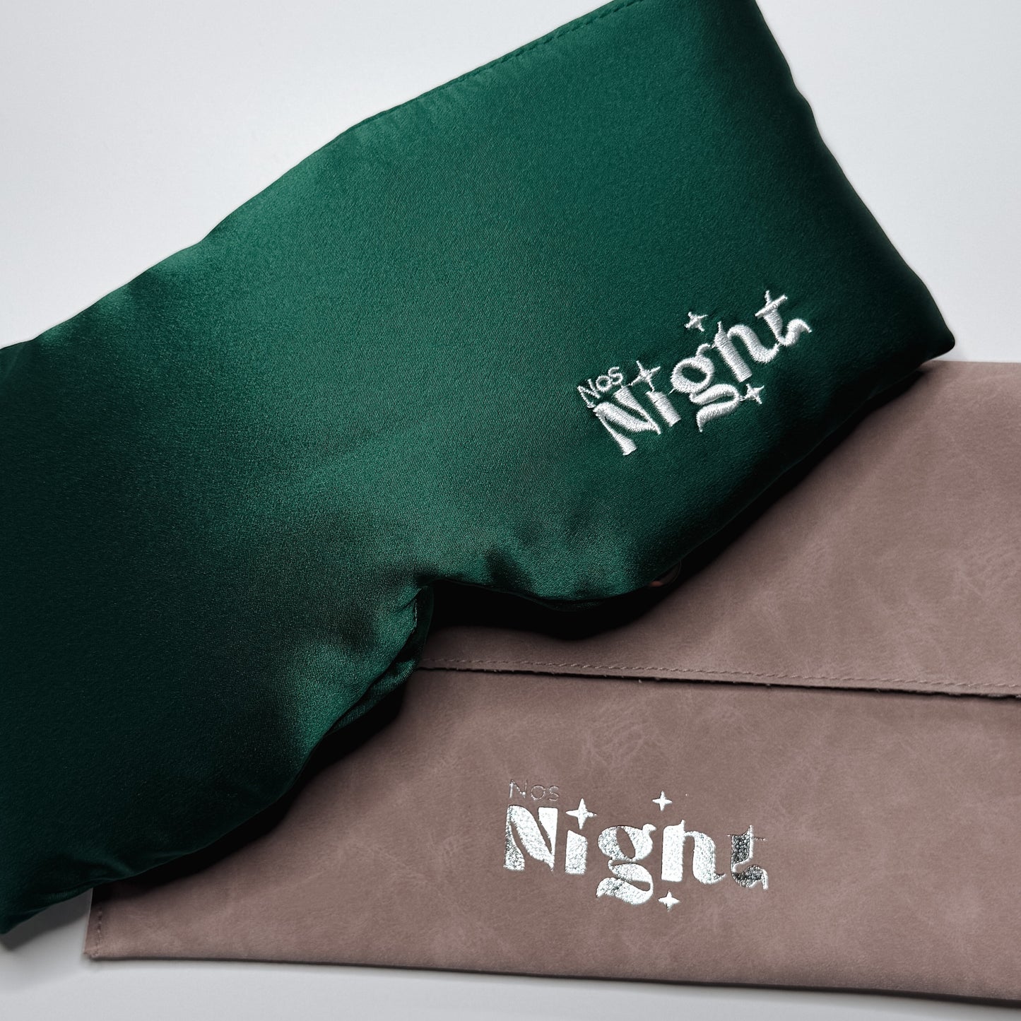 Silk Sleep Mask Emerald