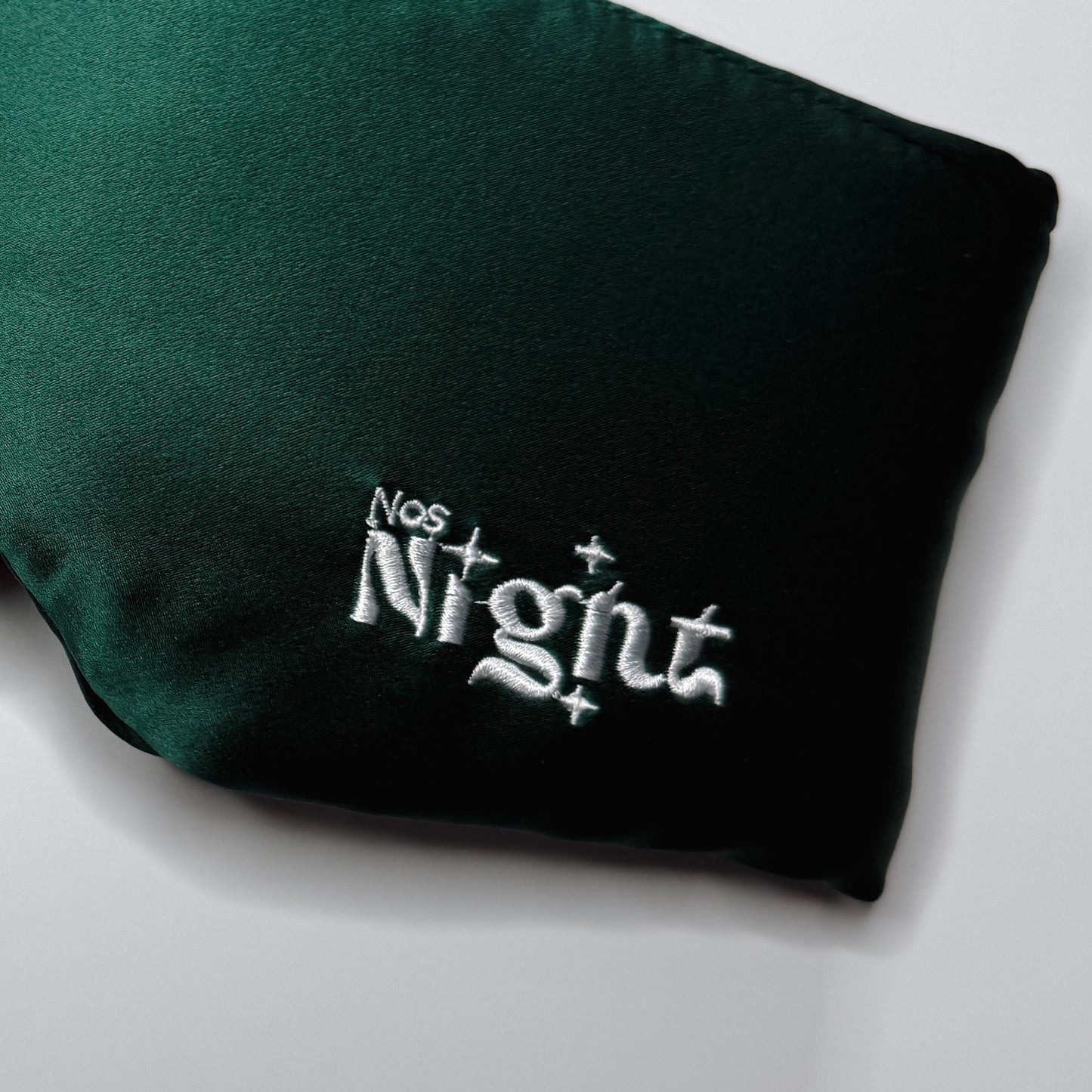 Silk Sleep Mask Emerald