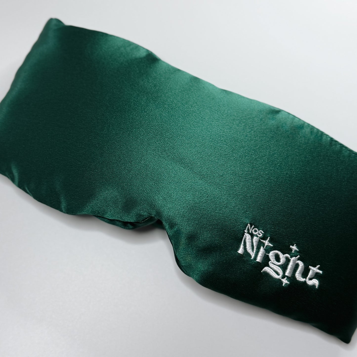 Silk Sleep Mask Emerald