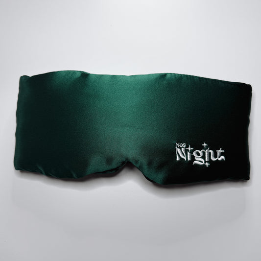 Silk Sleep Mask Emerald